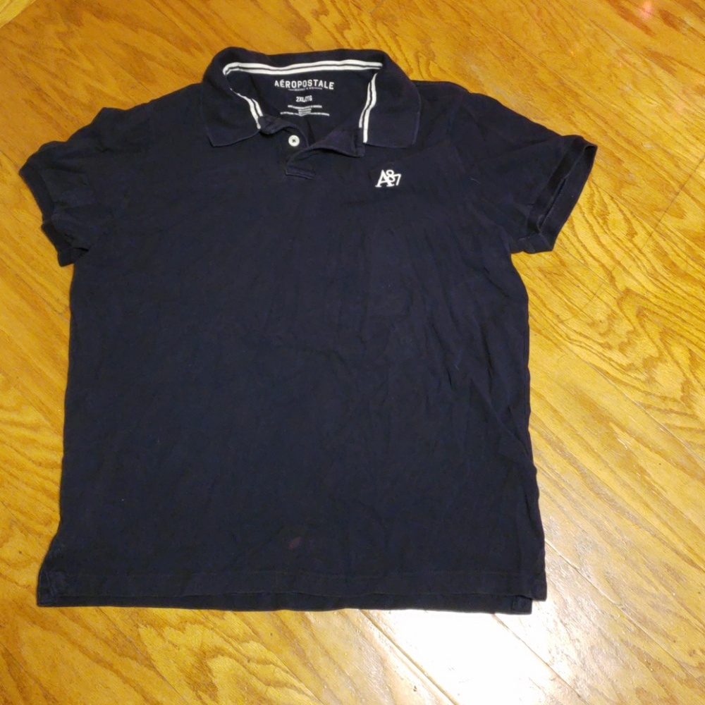 Men's Navy Aeropostale XXL polo
